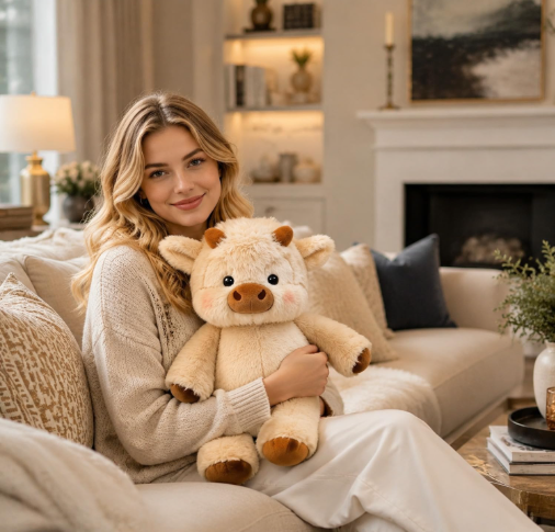 Peluche Vaca Highland
